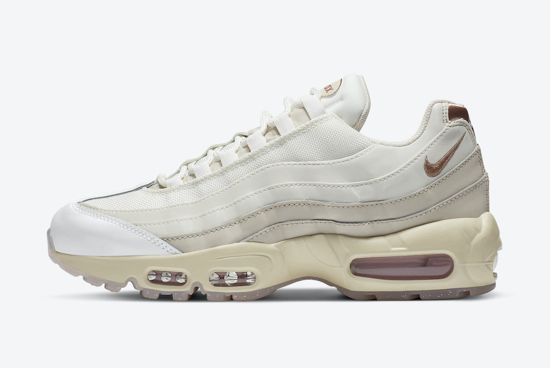 Nike Air Max 95 White Red Bronze CT1897-100 Release Date