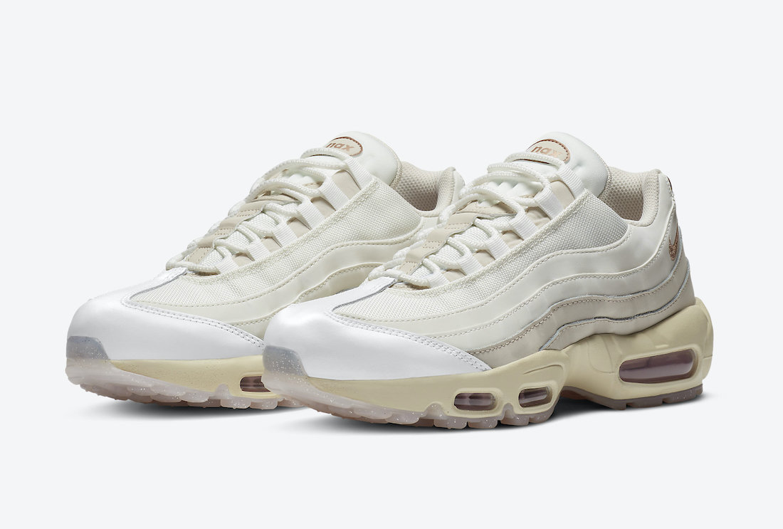 Nike Air Max 95 White Red Bronze CT1897-100 Release Date