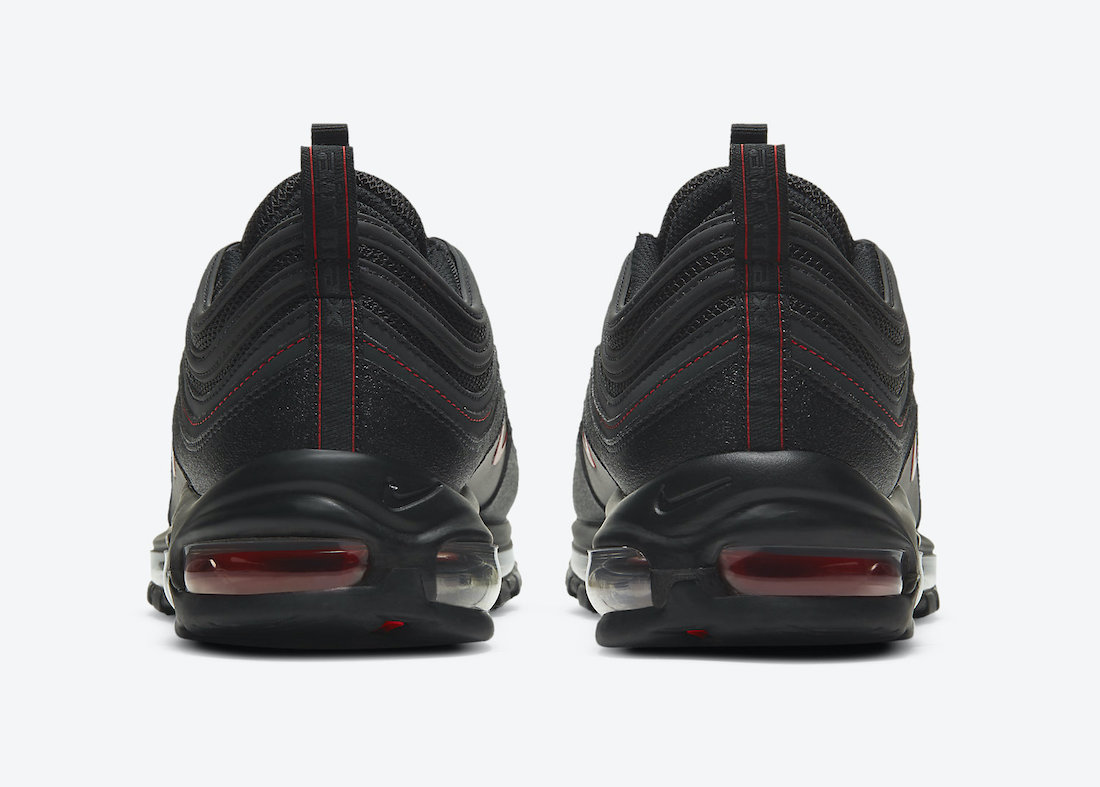 annoncere Forkæle kronblad Nike Air Max 97 Black Red DH4092-001 Release Date - SBD