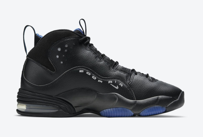 nike air penny 3 black and silver