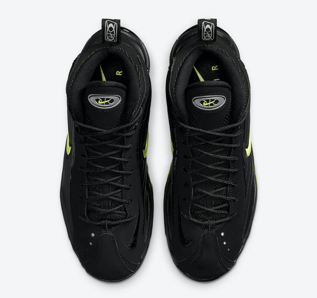 Nike Air Total Max Uptempo Black Volt DA2339-001 Release Date