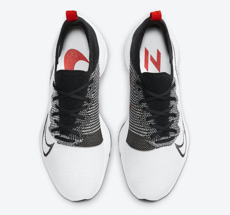 Nike Air Zoom Tempo NEXT% White University Red Black CI9923-102 Release ...