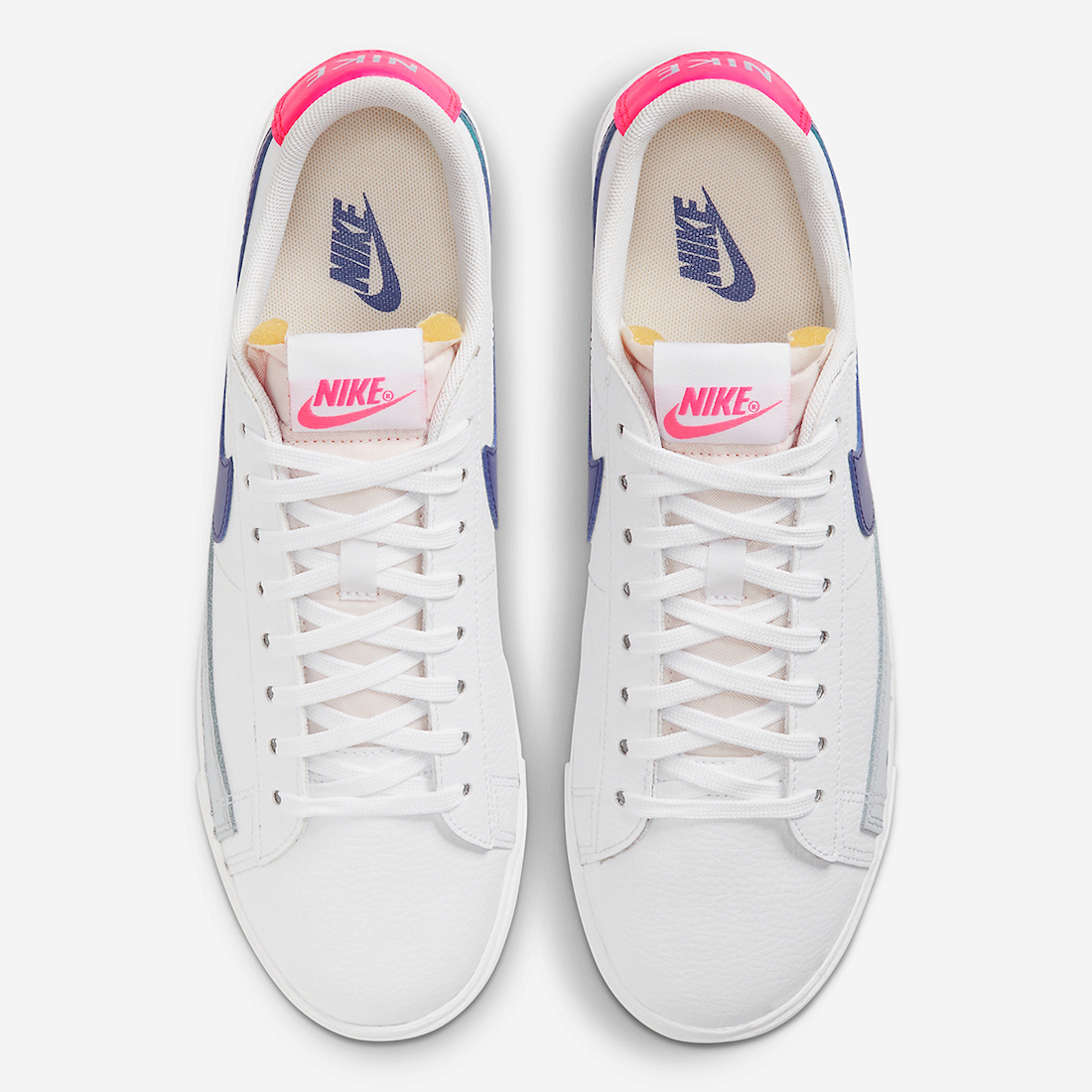Nike Blazer Low Hyper Pink Concord DC9211-100 Release Date