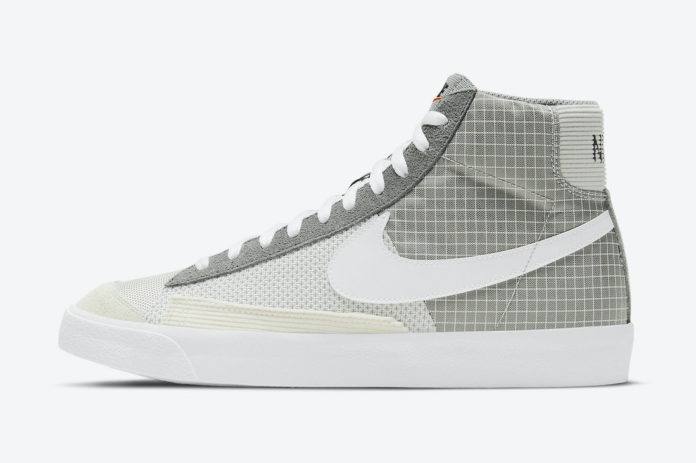 Nike Blazer Mid 77 Patch Smoke Grey DD1162-001 Release Date - SBD