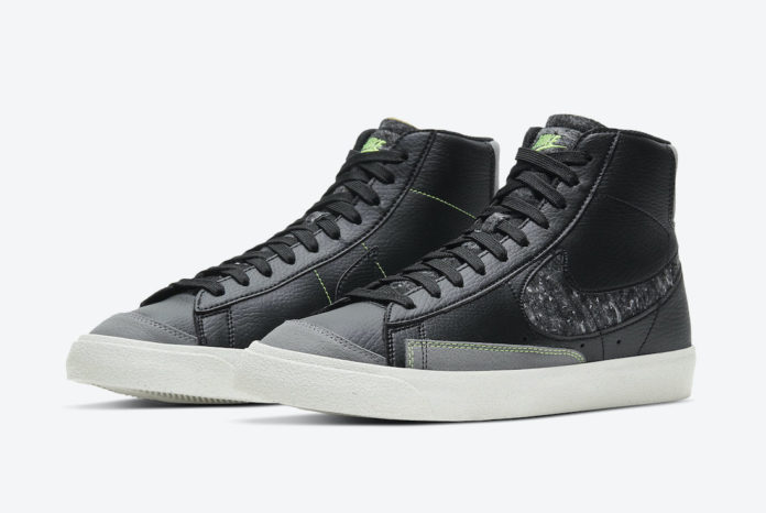 black nike blazer mid 77 vintage