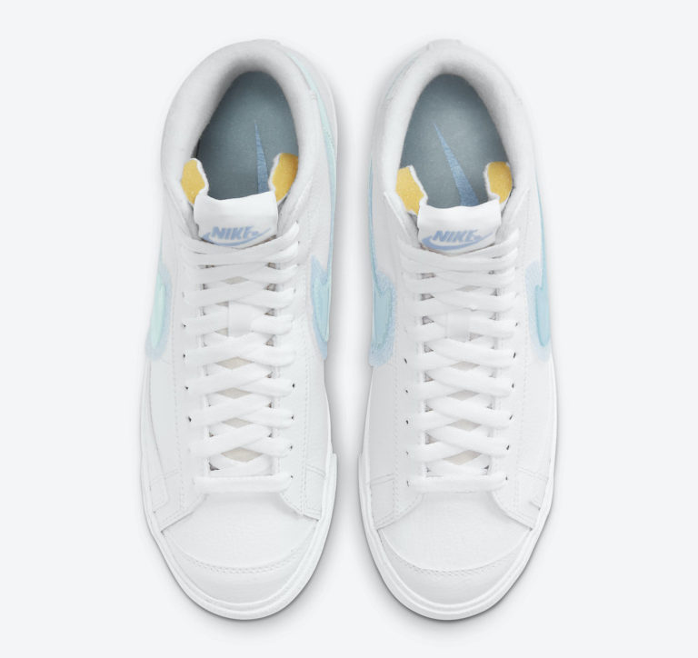 Nike Blazer Mid Glacier Blue DD0502-102 Release Date - SBD