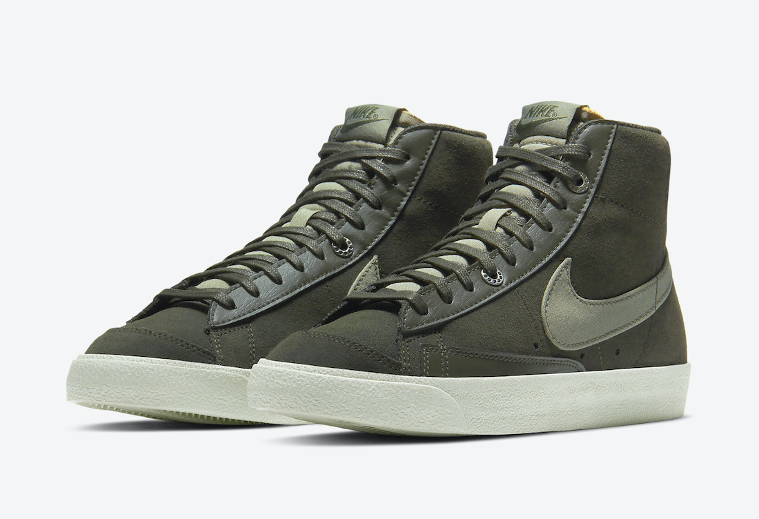 Nike Blazer Mid Olive DH4271-300 Release Date