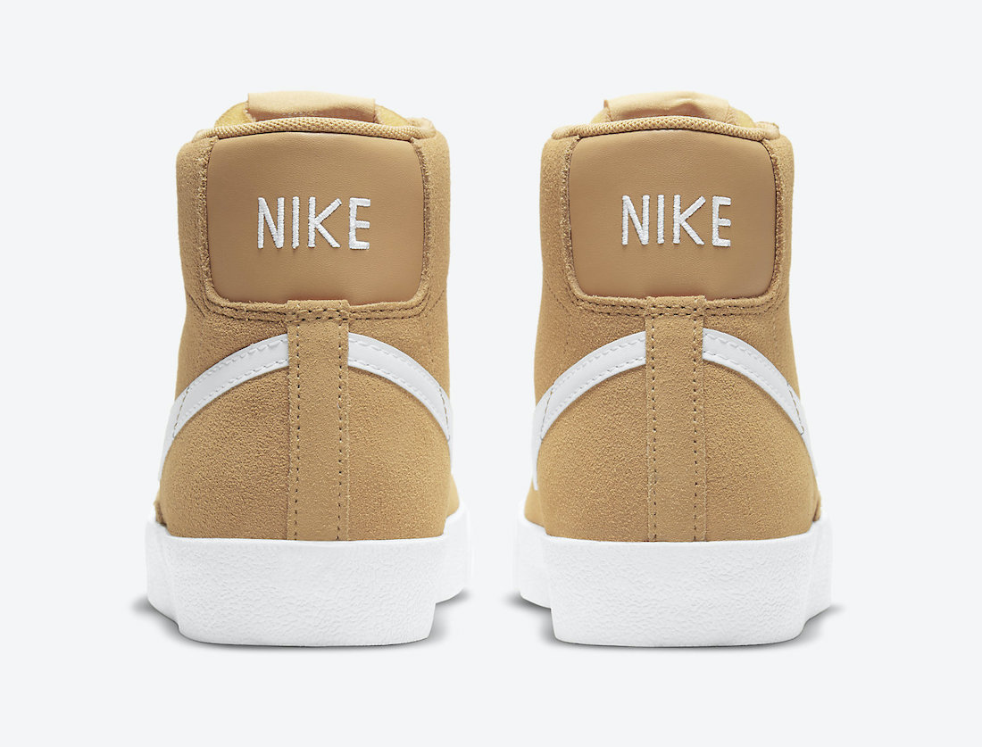 Nike Blazer Mid Wheat Suede DB5461-701 Release Date
