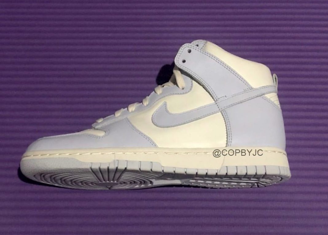 dunk high sail grey