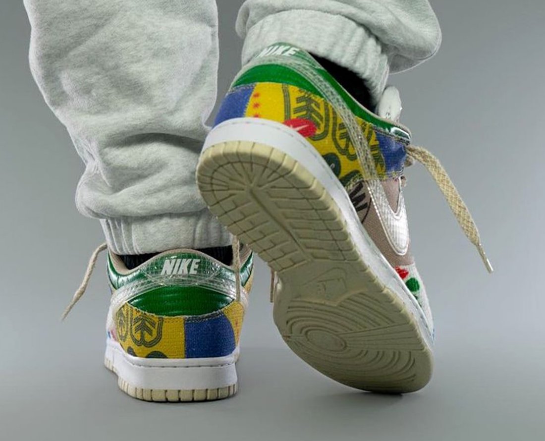 Nike Dunk Low Thank You For Caring DA6125-900 Release Date On-Feet