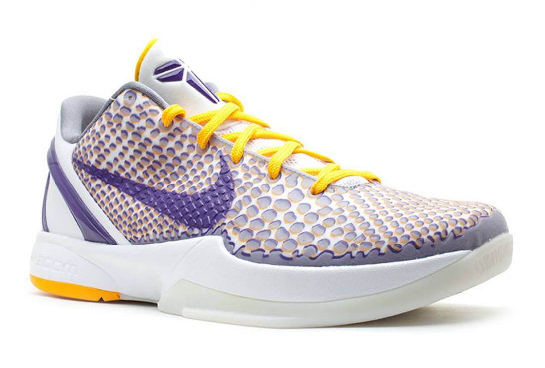 Nike Kobe 6 Protro 3D Lakers CW2190-101 Release Date