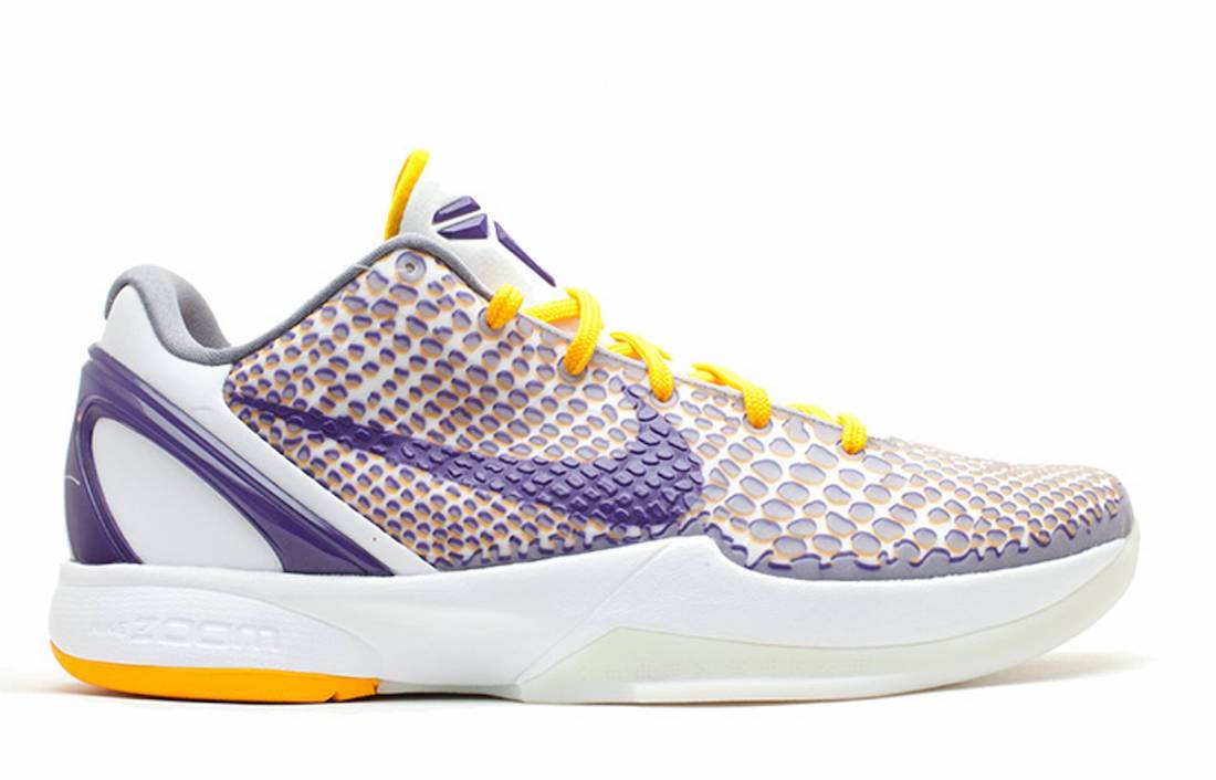 Nike Kobe 6 Protro 3D Lakers CW2190-101 Release Date