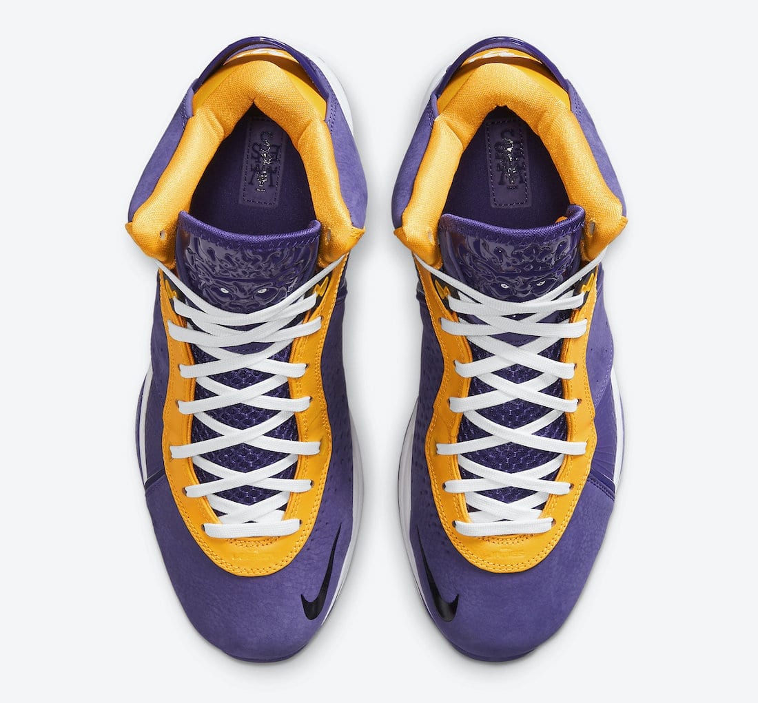 Nike LeBron 8 Lakers DC8380-500 Release Date Price