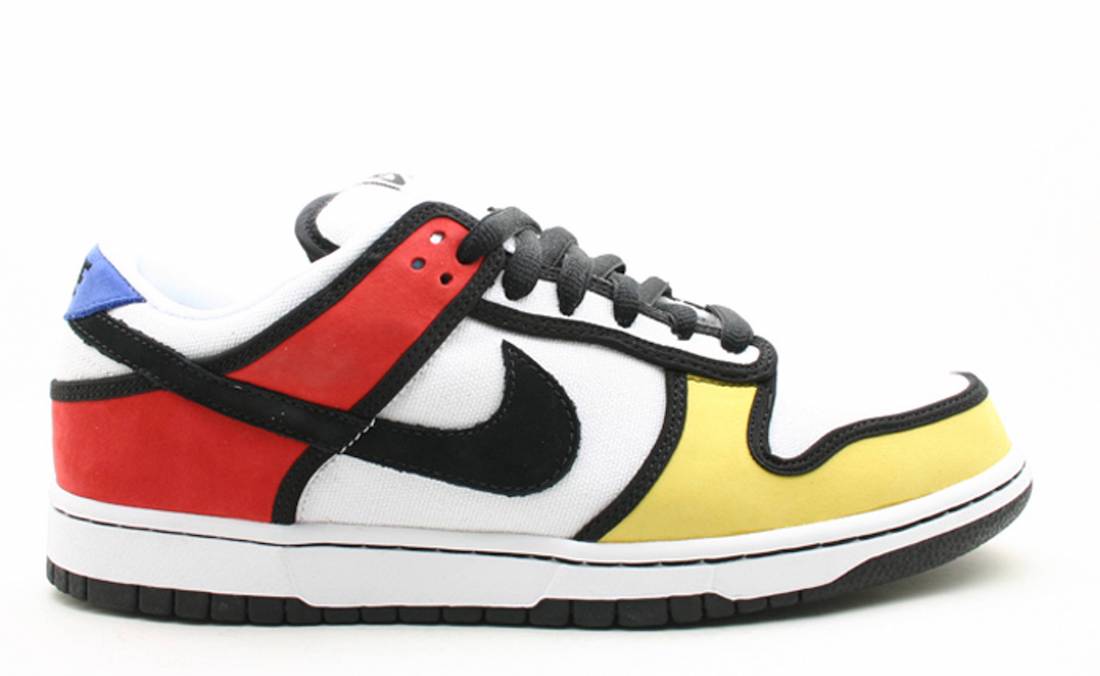 Nike SB Dunk Low Piet Mondrian 304292 702 2008 Release Date