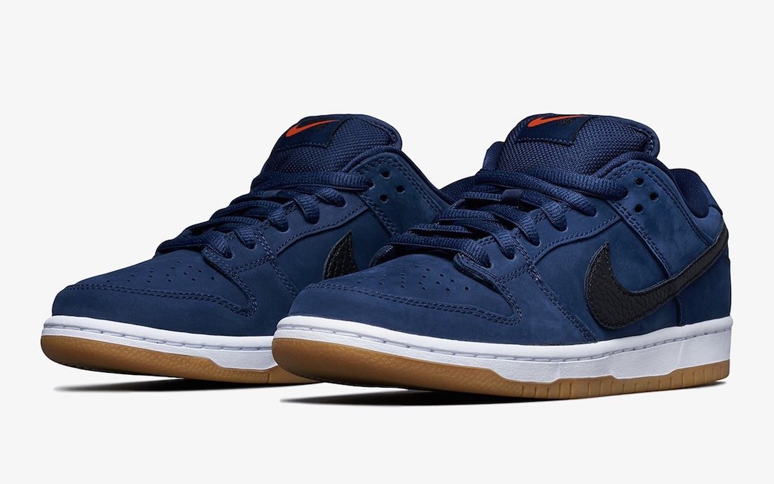 Nike SB Dunk Low Pro ISO Navy Gum CW7463401 Release Date SBD