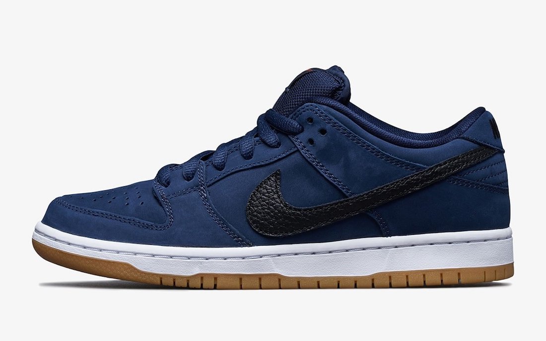 Nike SB Dunk Low Pro ISO Navy Gum CW7463-401 Release Date