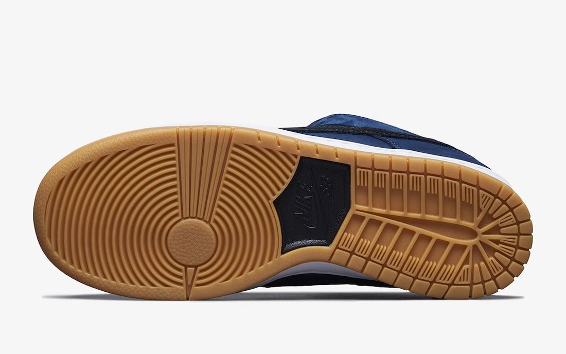 Nike SB Dunk Low Pro ISO Navy Gum CW7463-401 Release Date