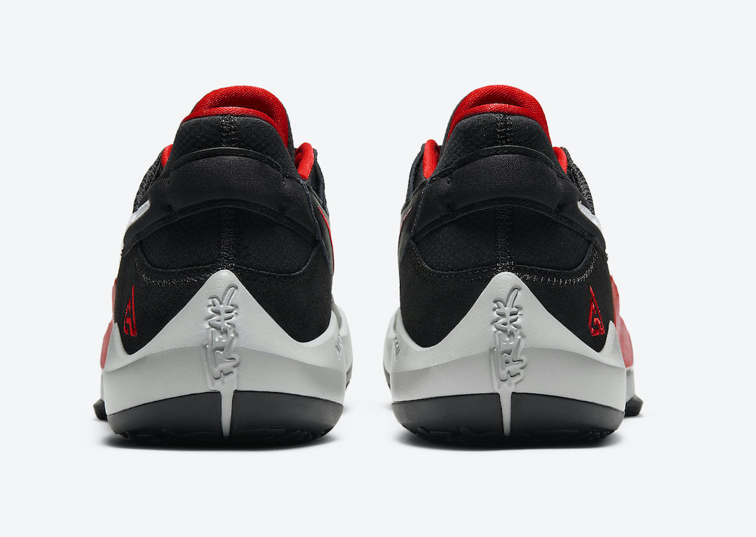 Nike Zoom Freak 2 Black White University Red CK5424-003 Release 