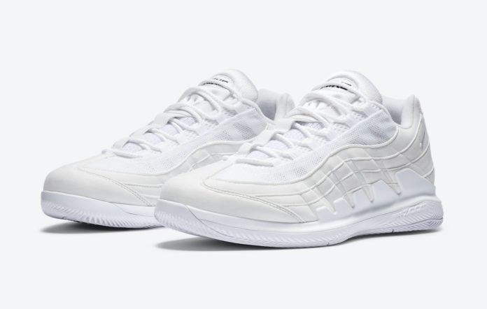 NikeCourt Vapor RF Air Max 95 Triple White DB6064-101 Release Date