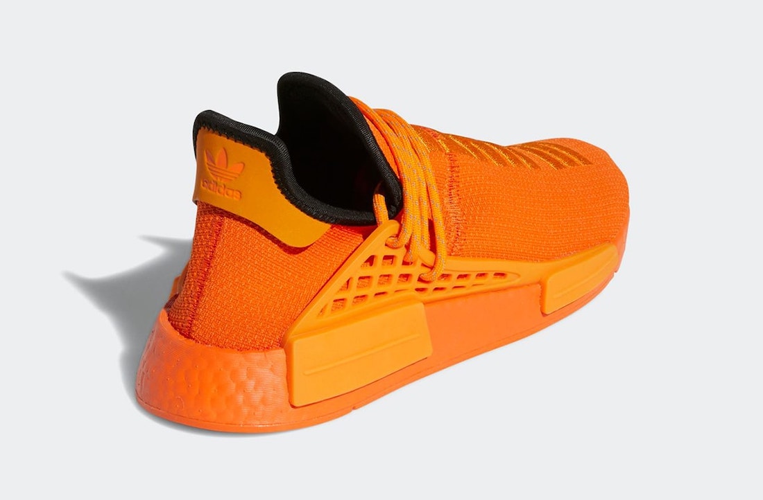 Pharrell adidas NMD Hu Orange GY0095 Release Date Price