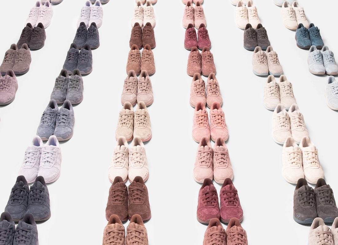 Ronnie Fieg Kith ASICS Gel Lyte III The Palette Release Date - SBD
