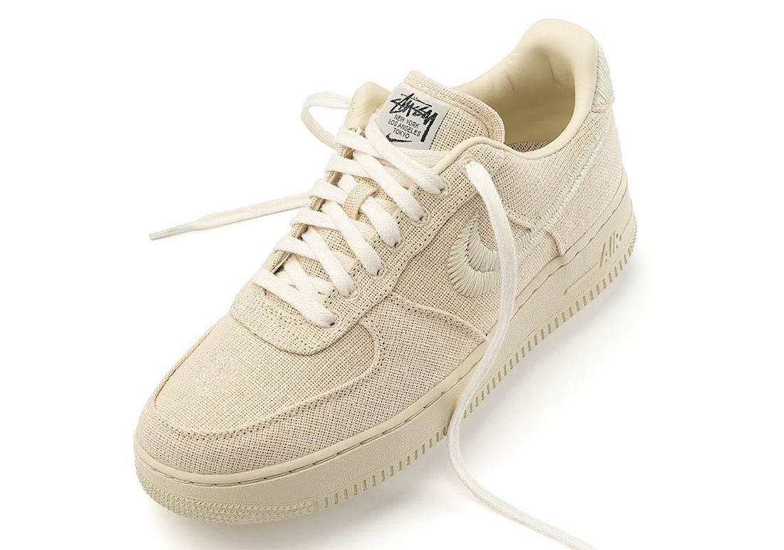 Stussy Nike Air Force 1 Low Fossil Release Date