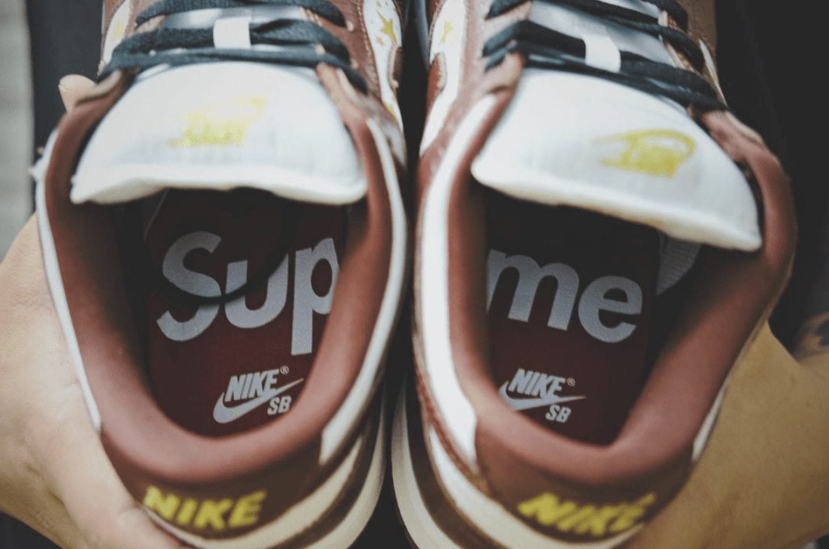 Supreme Nike SB Dunk Low Barkroot Brown Release Date DH3228-103
