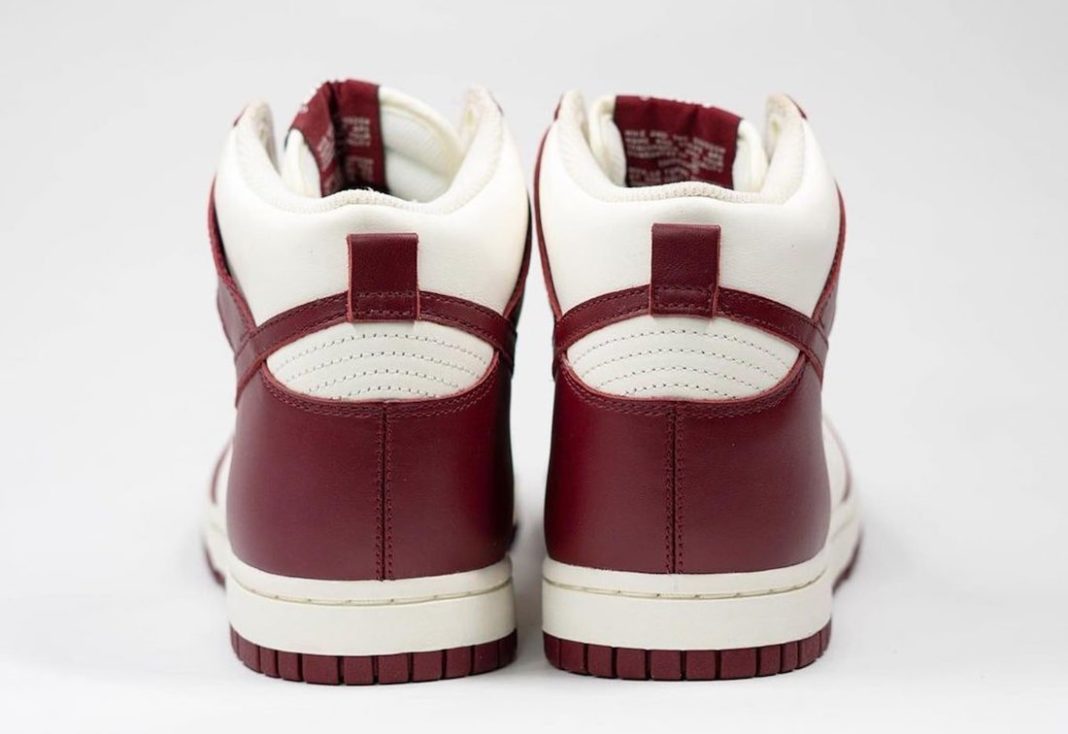 nike w dunk high team red