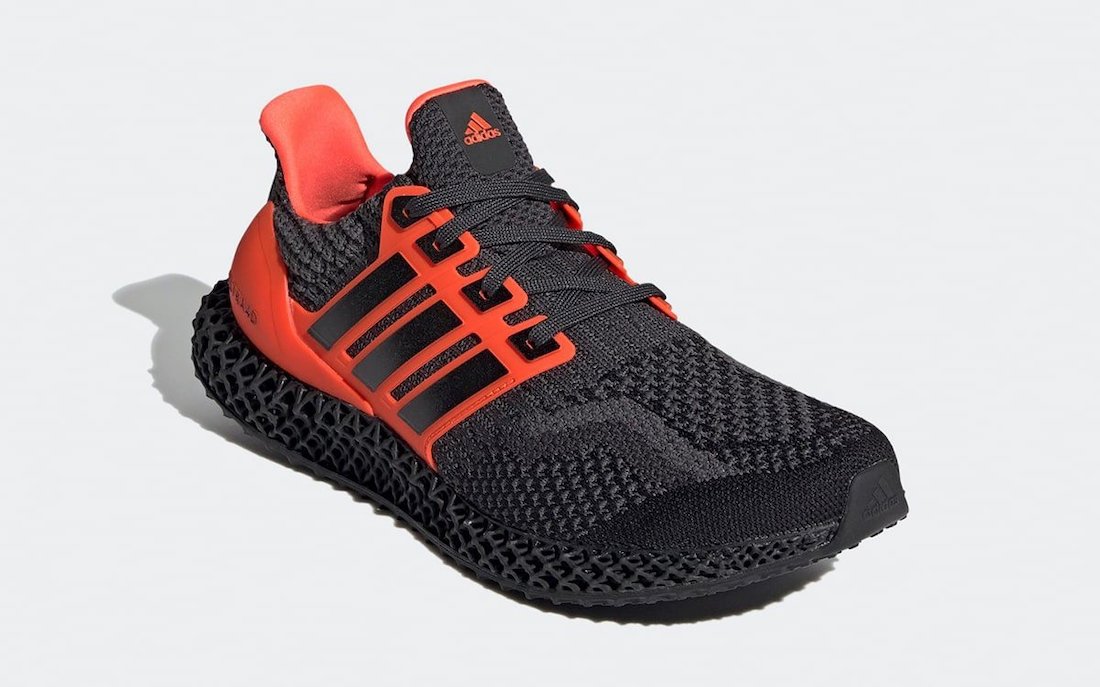 adidas Ultra 4D Core Black Solar Red G58159 Release Date