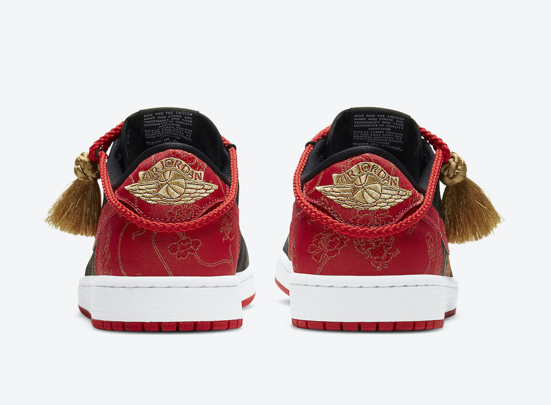 Air Jordan 1 Low CNY Chinese New Year DD2233-001 Release Date