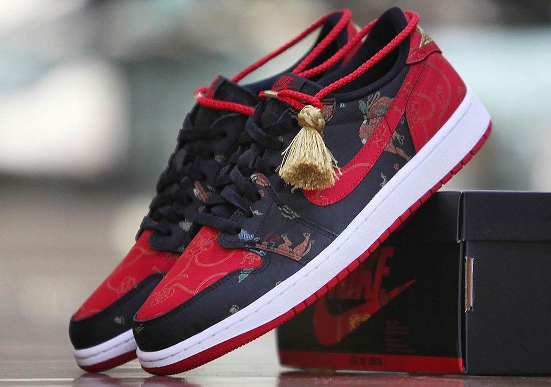 Air Jordan 1 Low OG CNY Chinese New Year DD2233-001 Release Date
