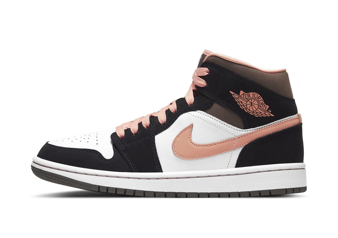 This Air Jordan 1 Mid Comes With Light Pink Accents Laptrinhx News