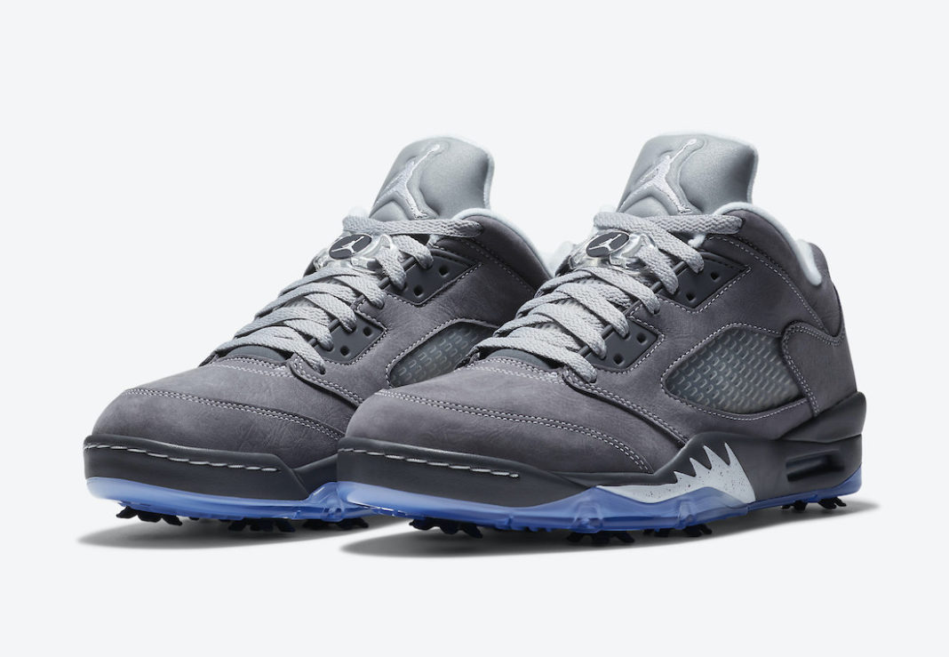 Grey hotsell 5 jordans