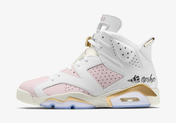 jordan 6 gold hoops price
