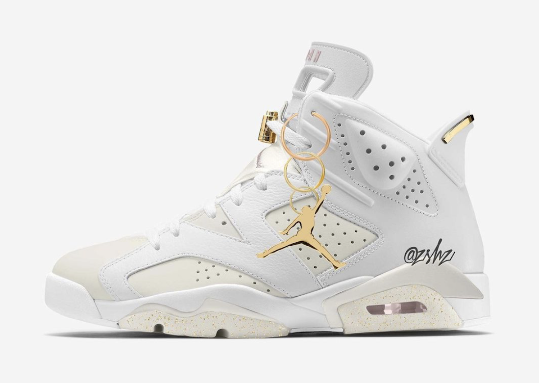 JORDAN lettering branding featured on the side DH9696-100 Release Date