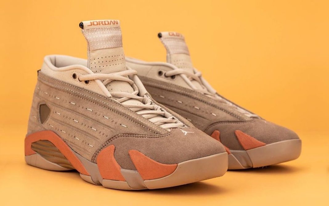 Clot Air Jordan 14 Low Sepia Stone DC9857-200 Release Date - SBD