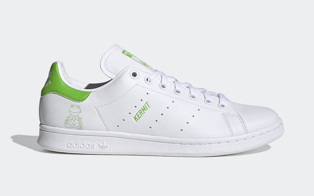 Kermit the Frog adidas Stan Smith FX5550 Release Date SBD
