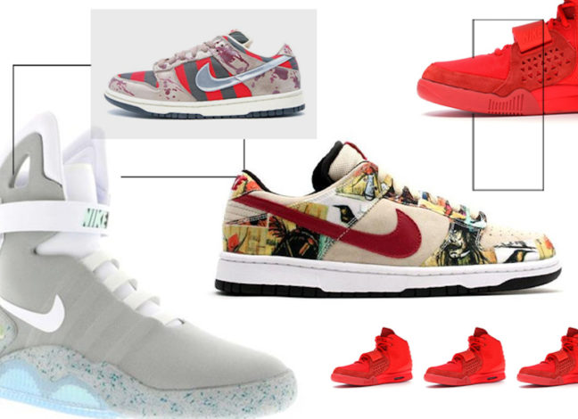 expensive white nike shoes