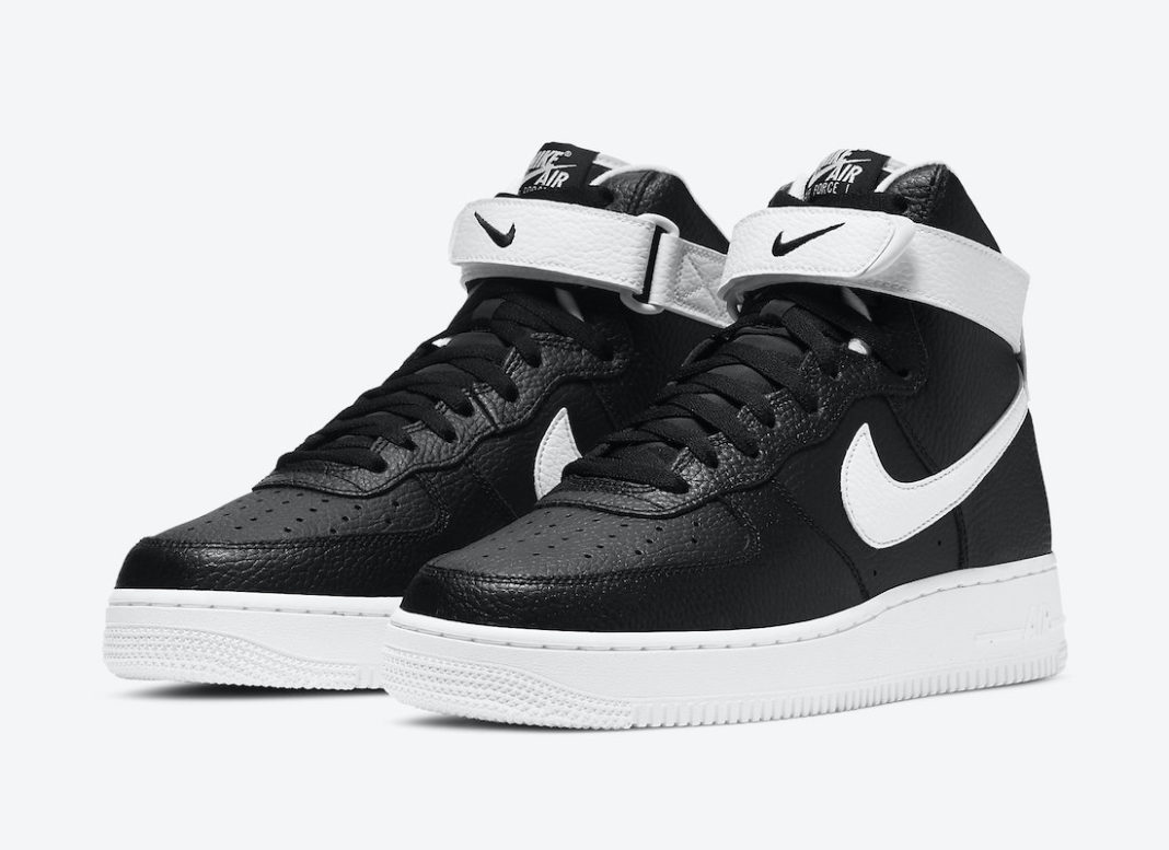 Nike Air Force 1 High Black White CT2303-002 Release Date
