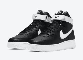 high top white and black air force ones