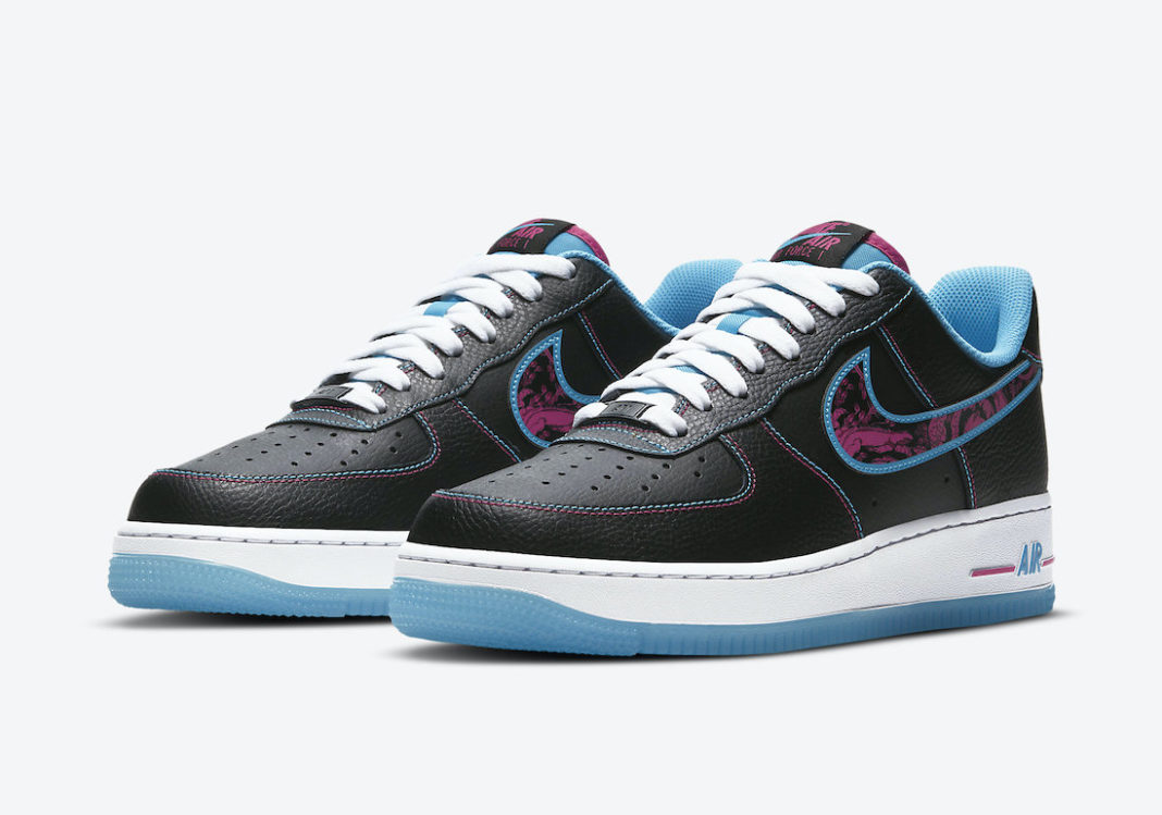 Nike Air Force 1 Low Miami Nights DD9183-001 Release Date