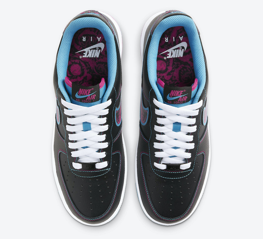 Nike Air Force 1 Low Miami Nights DD9183-001 Release Date