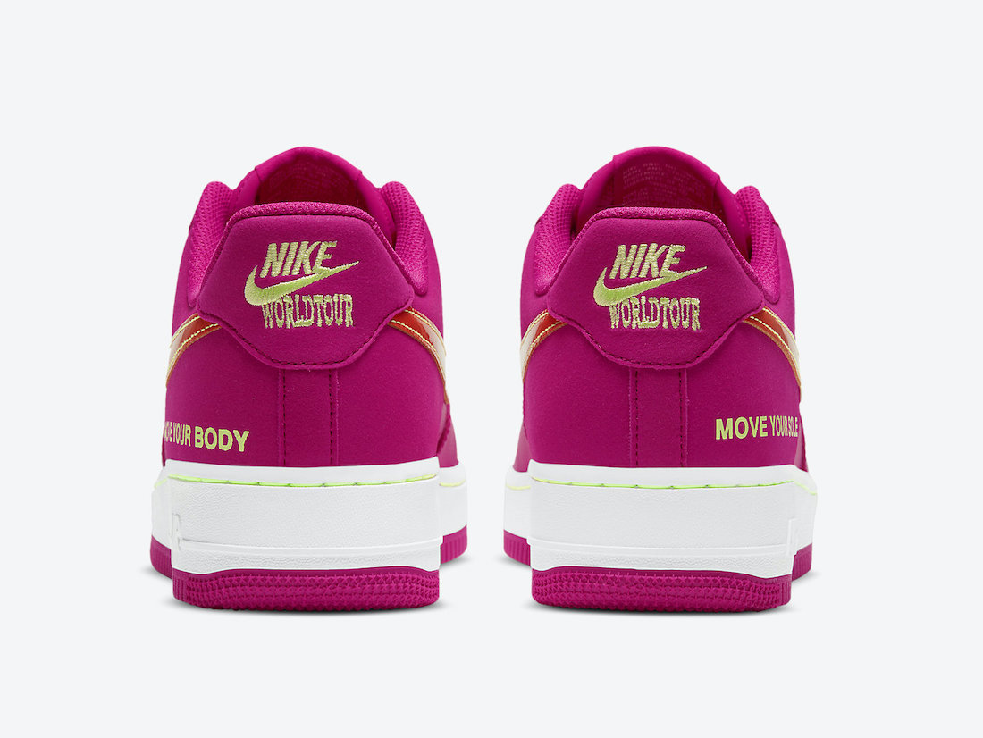 Nike Air Force 1 Low World Tour DD9540-600 Release Date