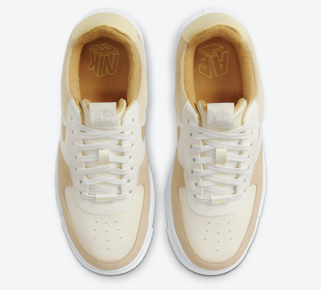 Nike Air Force 1 Pixel Sail Tan DH3856-100 Release Date - SBD