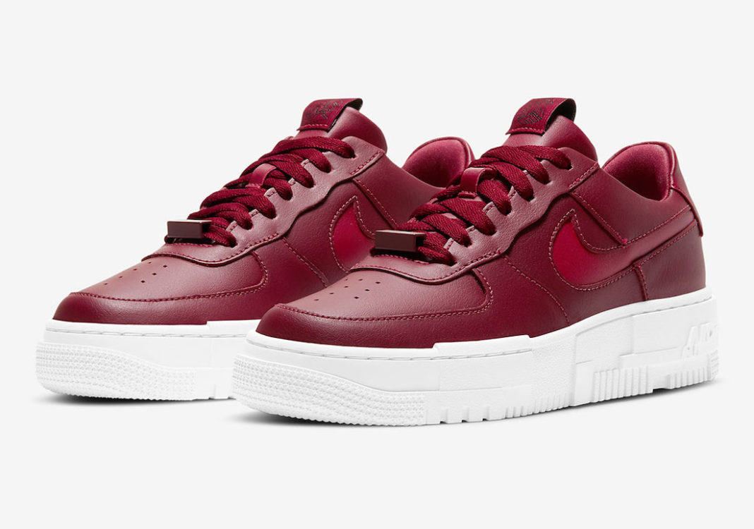 Nike Air Force 1 Pixel Team Red CK6649-600 Release Date - SBD