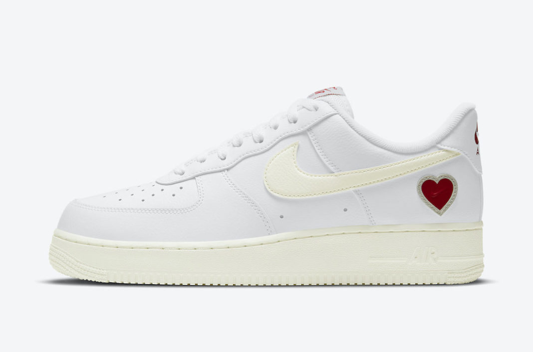 Nike Force 1 Valentine's DD7117-100 Release Date -