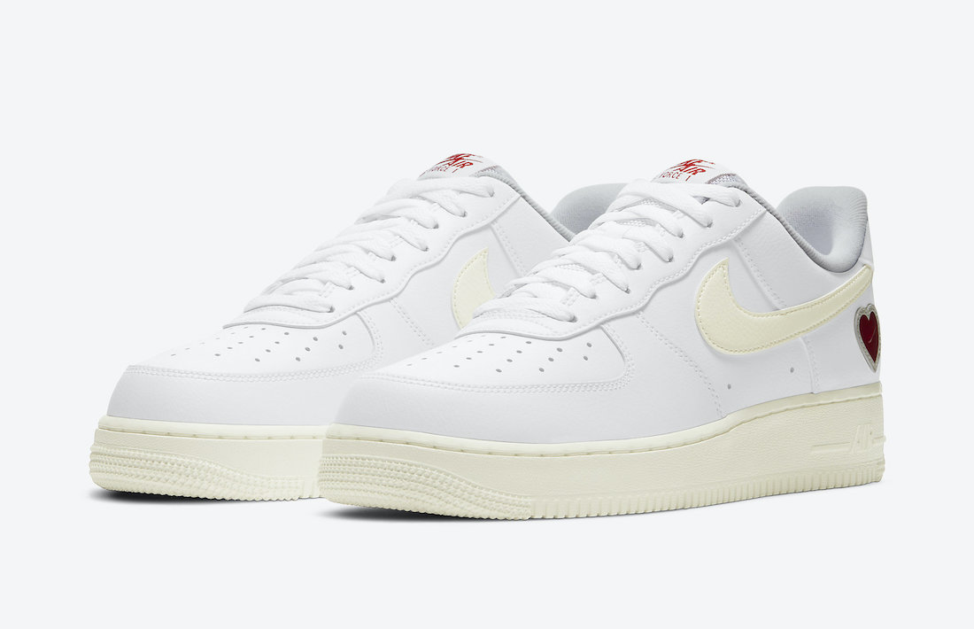 Nike Air Force 1 Valentines Day DD7117-100 Release Date