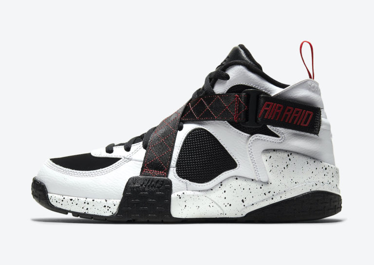 Nike Air Raid White Black Red DD8559-100 Release Date - SBD