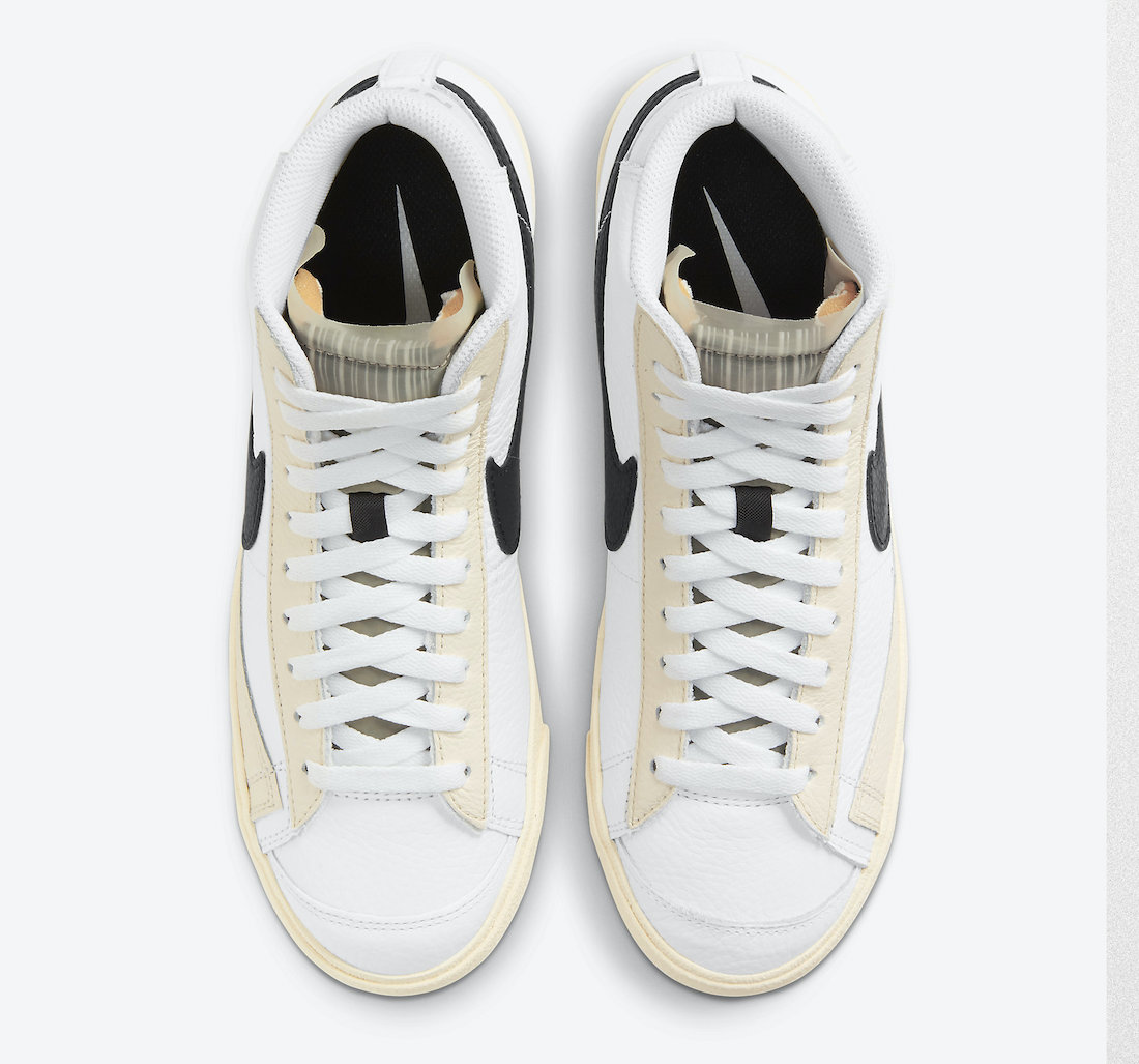 Nike Blazer Mid Barcode DD6621-100 Release Date