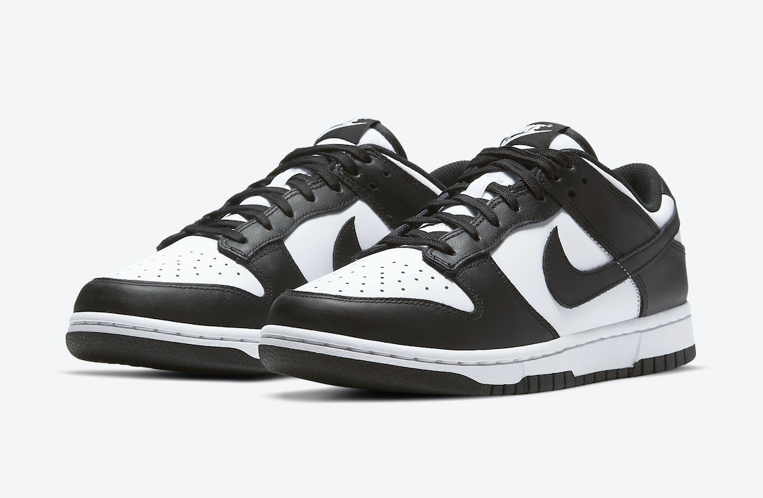 Nike Dunk Low Black White WMNS DD1503-101 Release Date